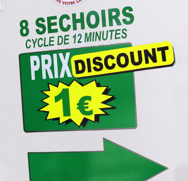 Meilleure Laverie automatique en self service à Paris avec petits prix toute l'année.